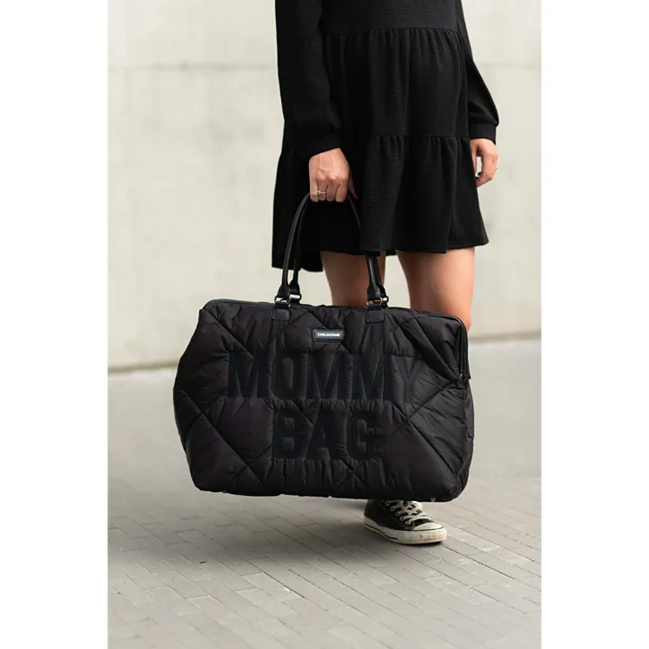 Сумка Childhome Mommy bag puffered black, арт. CWMBBPBL — Photo 28