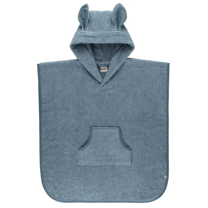 Рушник пончо з капюшоном BIBS Kangaroo Poncho Toddler Woodchuck — Photo 10