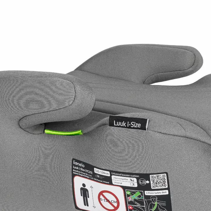 Бустер Lionelo LUUK I-SIZE GREY — Photo 7