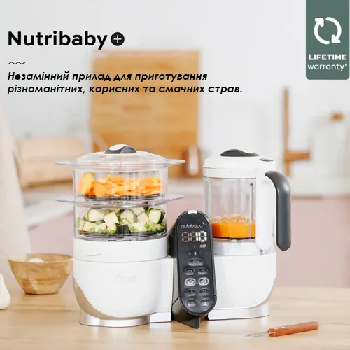 Блендер-пароварка Babymoov Nutribaby+ Beige — Photo 18