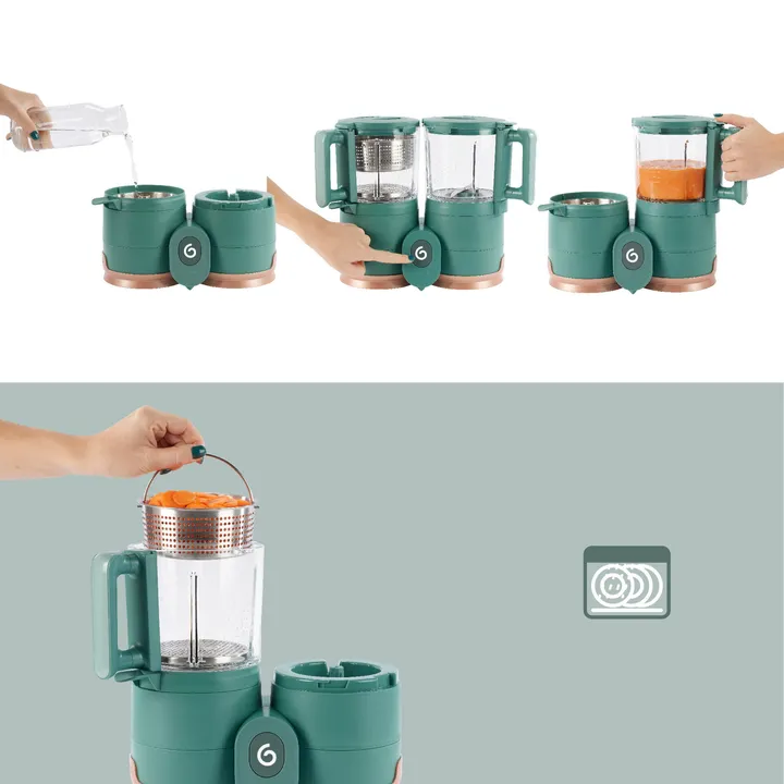 Блендер-пароварка Babymoov Nutribaby Glass — Photo 16
