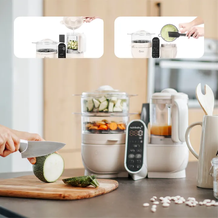 Блендер-пароварка Babymoov Nutribaby+ Beige — Photo 24