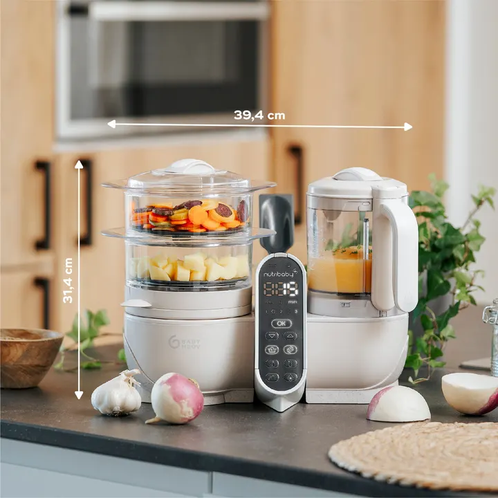 Блендер-пароварка Babymoov Nutribaby+ Beige — Photo 25