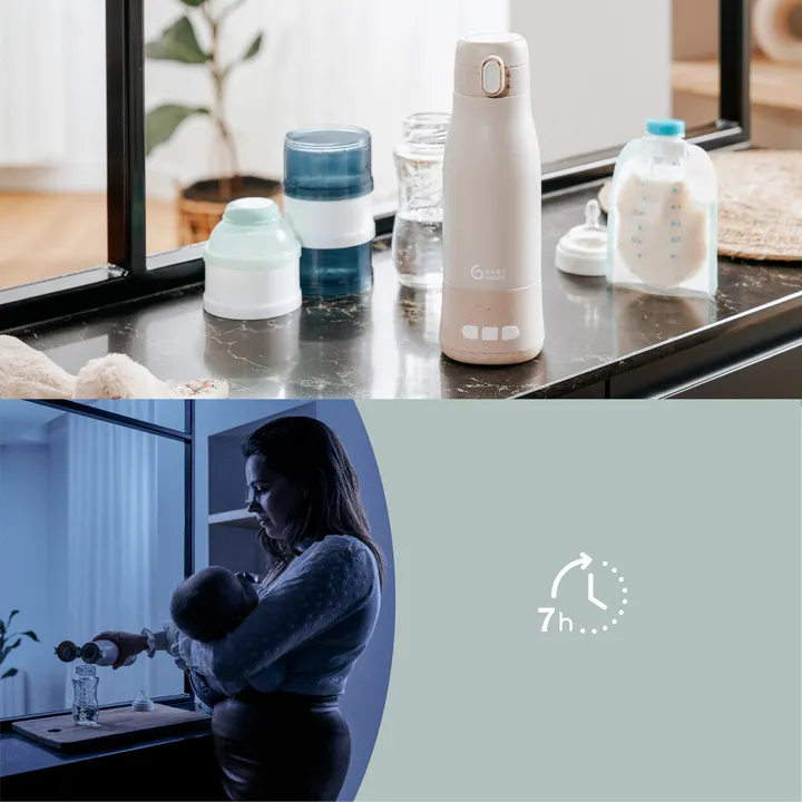Термос підігрівач для сумішей Moov &amp; Feed бездротовий бежевий — Photo 15