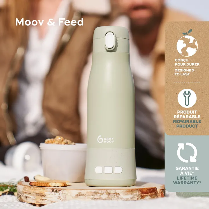 Термос підігрівач для сумішей Moov &amp; Feed бездротовий зелений — Photo 14