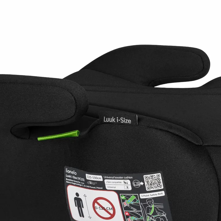 Бустер Lionelo LUUK I-SIZE BLACK — Photo 7