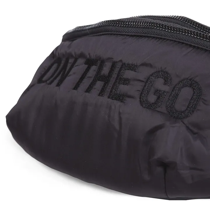 Сумка через плече Childhome Banana bag puffered black, арт. CWBANAPBL — Photo 17