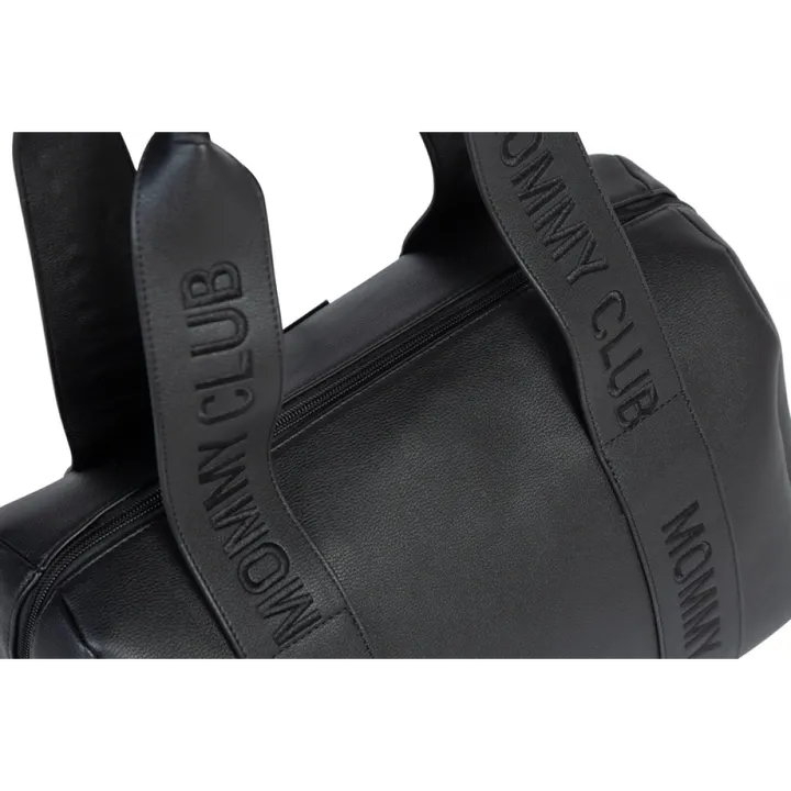Сумка Childhome Mommy club Signature vegan leather black, арт. CWMCSLBL — Photo 18