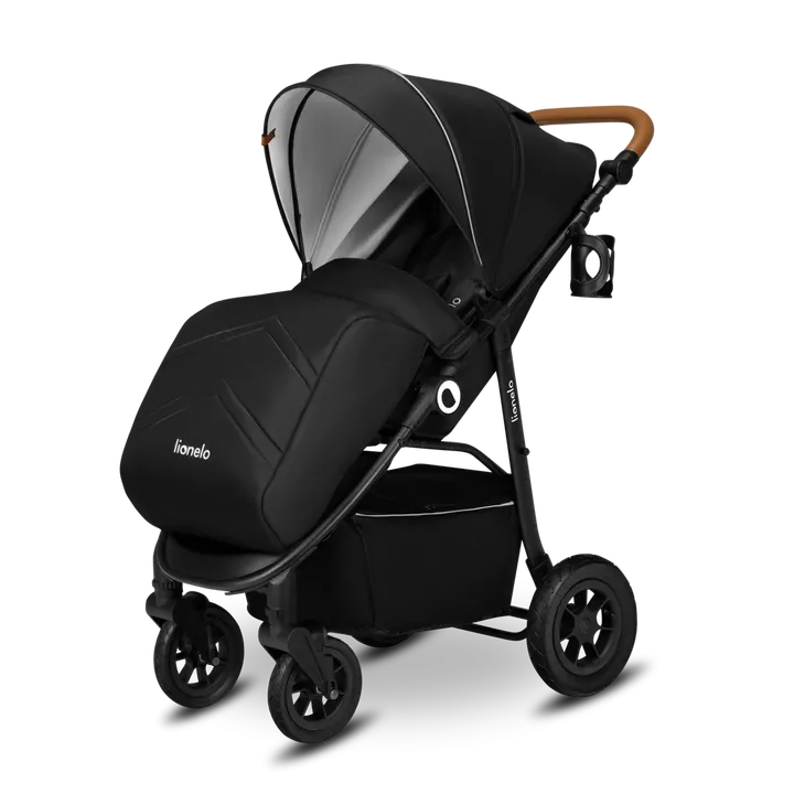 Прогулянкова коляска Lionelo NATT BLACK ONYX — Photo 5