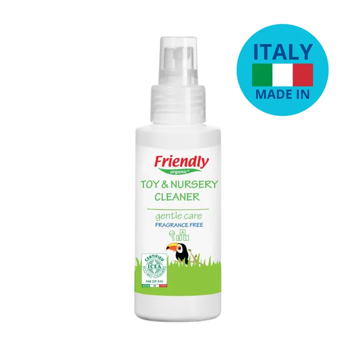 Органічний очищаючий засіб для дитячої кімнати та іграшок Friendly Organic 100 мл — Photo 8
