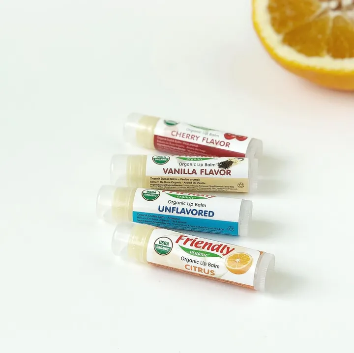 Органічний бальзам для губ Friendly Organic цитрус 4,25 гр — Photo 11