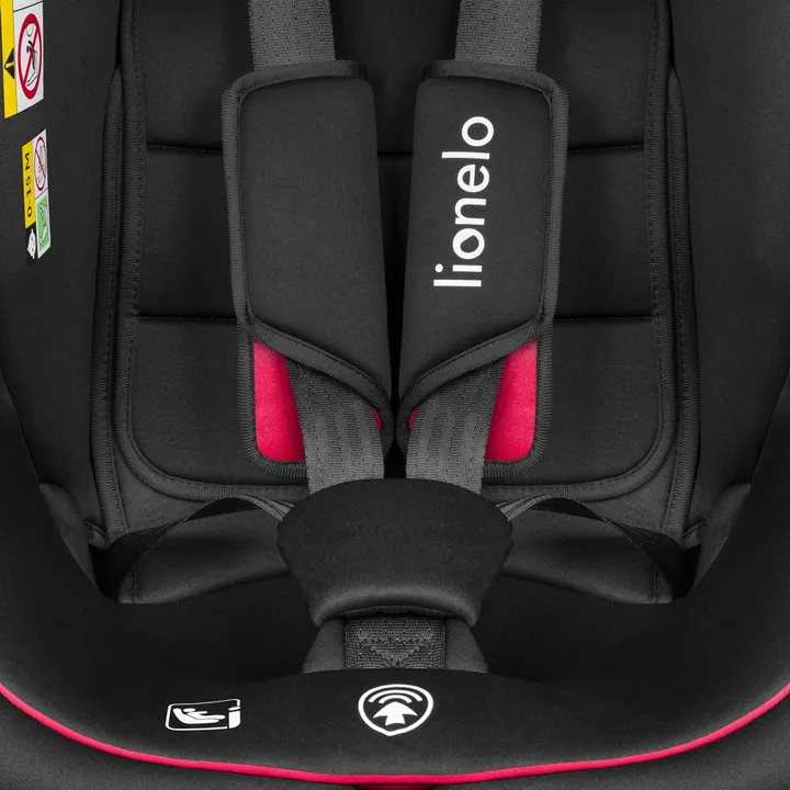 Дитяче автокрісло Lionelo BASTIAAN I-SIZE BLACK RED — Photo 24