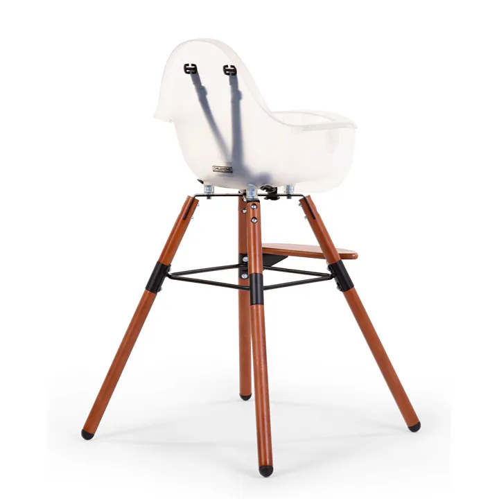 Стілець для годування Childhome Evolu 2 з бампером nut/frosted, арт. CHEVOCHFR — Photo 29