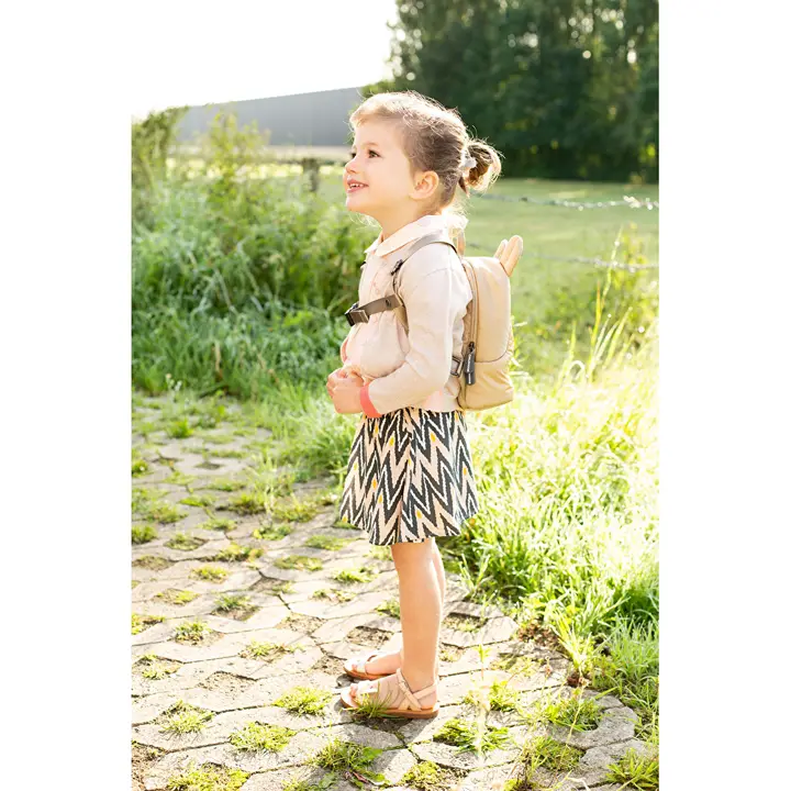 Рюкзак дитячий Childhome My first bag puffered beige, арт. CWKIDBPBE — Photo 21