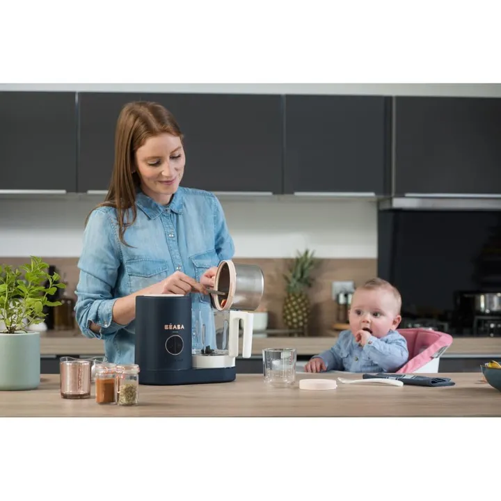 Пароварка - блендер Beaba Babycook Neo синій, арт. 912772 — Photo 24