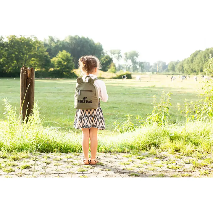 Рюкзак дитячий Childhome My first bag khaki, арт. CWKIDBKA — Photo 20