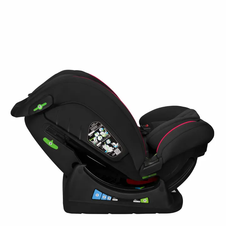 Дитяче автокрісло Lionelo AART I-SIZE BLACK CARBON RED — Photo 19