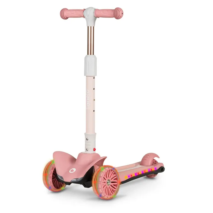 Дитячий самокат Lionelo TIMMY PINK ROSE — Photo 4