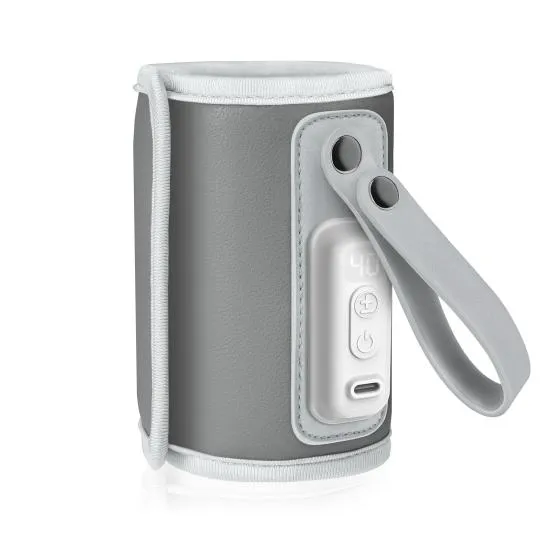 Підігрівач пляшок Lionelo THERMUP GO GREY SILVER — Photo 3