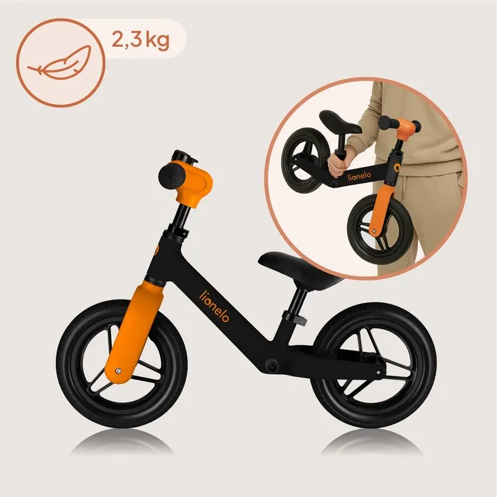 Біговел Lionelo TONI BLACK ORANGE — Photo 5