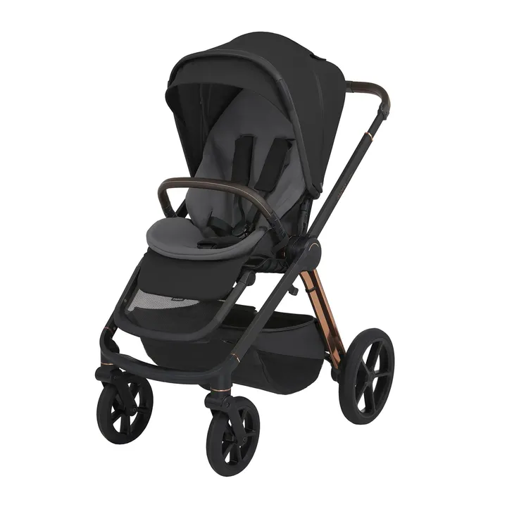 Коляска 2в1 Espiro Miloo 2025 210 Diamond Black — Photo 3