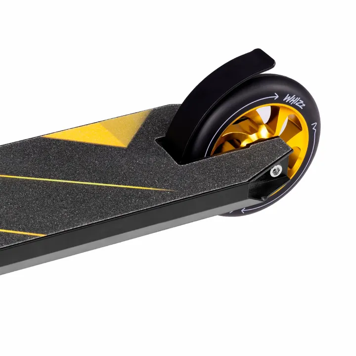 Дитячий самокат Lionelo WHIZZ BLACK CARBON YELLOW — Photo 14