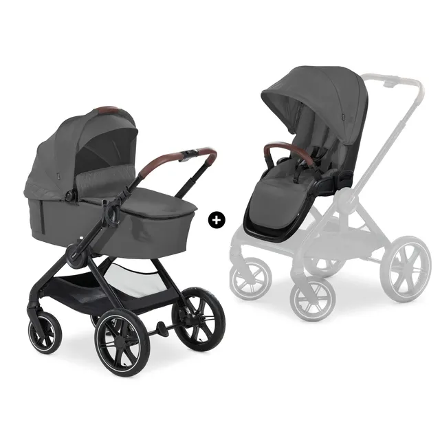 Коляска універсальна Hauck Walk N Care Air Dark Grey — Photo 5