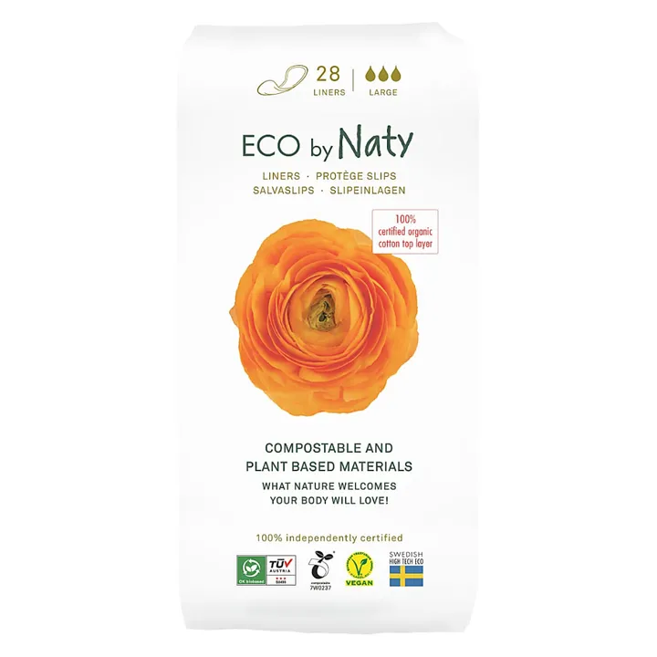 Органічні щоденні прокладки Eco by Naty Large 28 шт — Photo 18