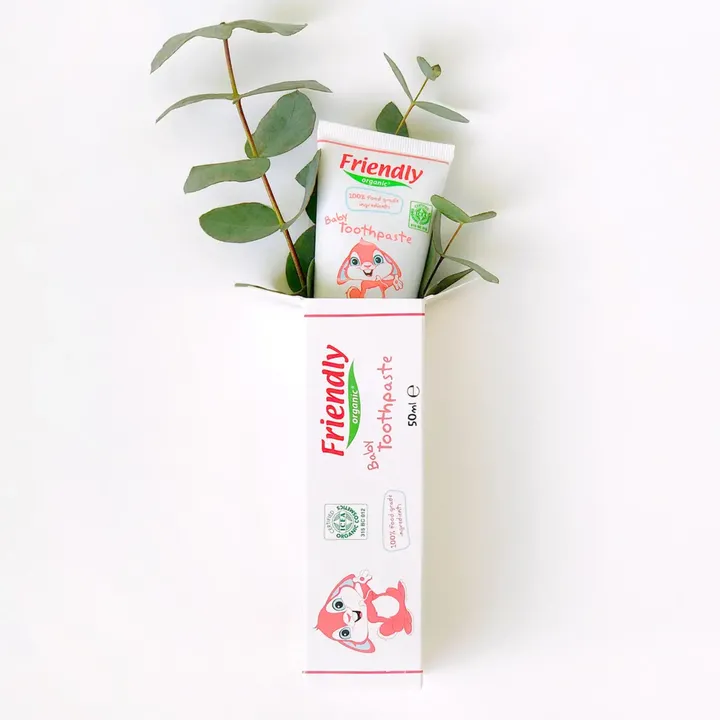 Органічна дитяча зубна паста Friendly Organic 50 мл — Photo 14