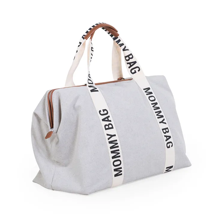 Сумка Childhome Mommy bag Signature canvas off white, арт. CWMBBSCOW — Photo 17