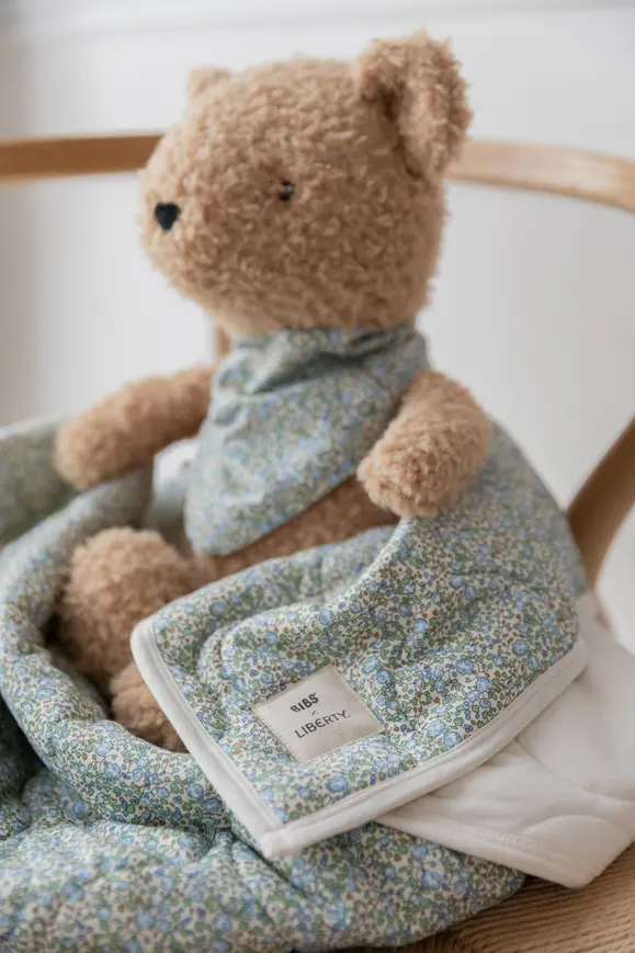 Стьобана ковдра BIBS x Liberty Quilted Blanket Eloise-blush — Photo 18