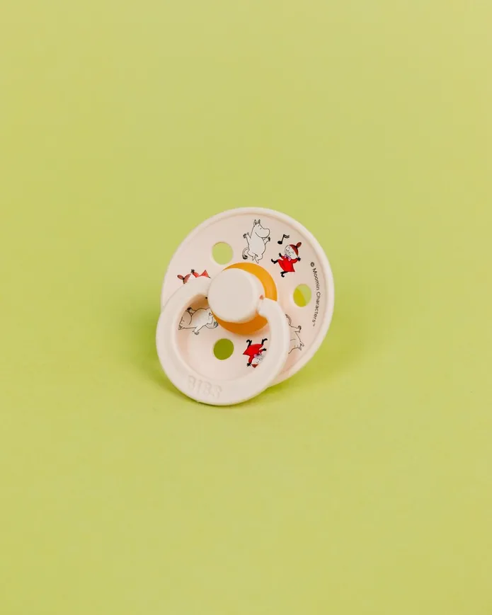 Пустушка BIBS x Moomins Colour Latex Round (кругла) Dancing Friends – Petal (6-18 міс) — Photo 10