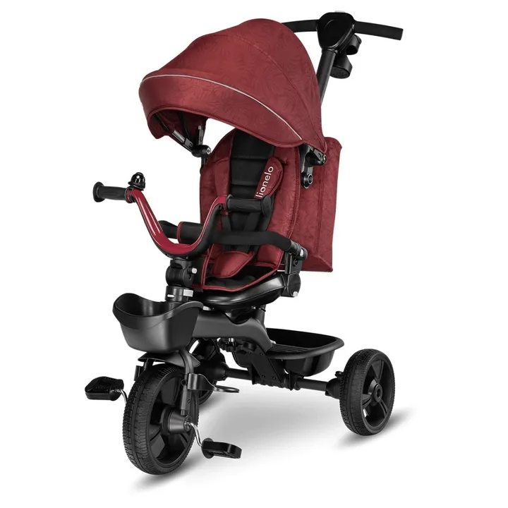 Дитячий велосипед Lionelo KORI RED BURGUNDY — Photo 3