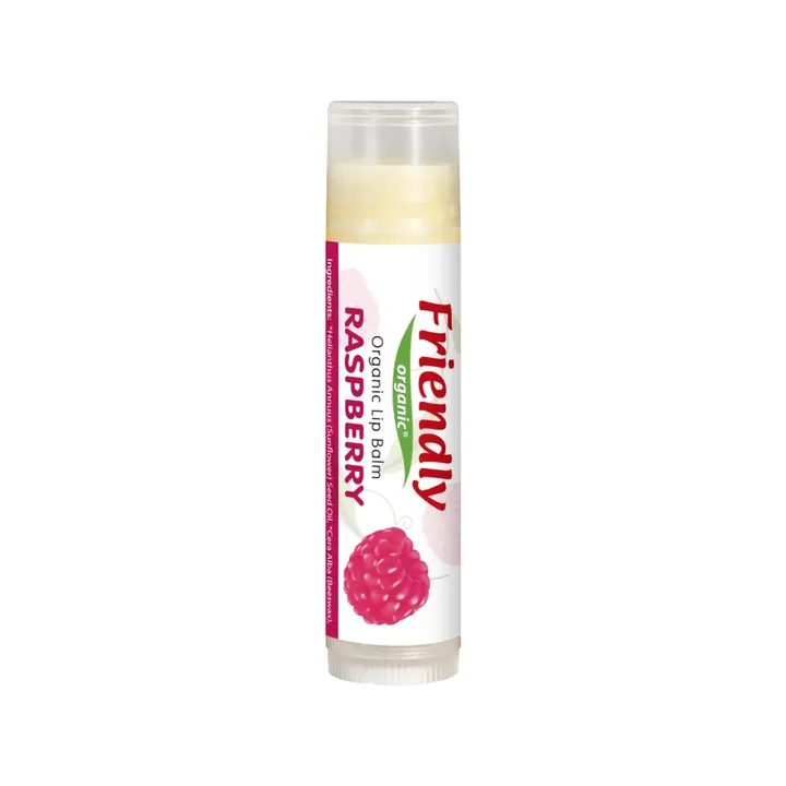 Органічний бальзам для губ Friendly Organic малина 4,25 гр — Photo 11