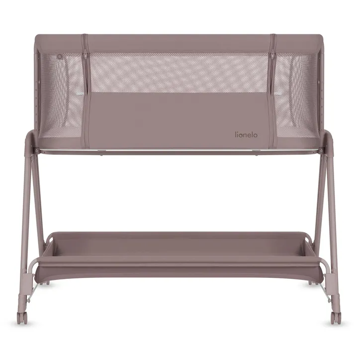 Ліжечко приставне Lionelo LUNA BEIGE TAUPE — Photo 11