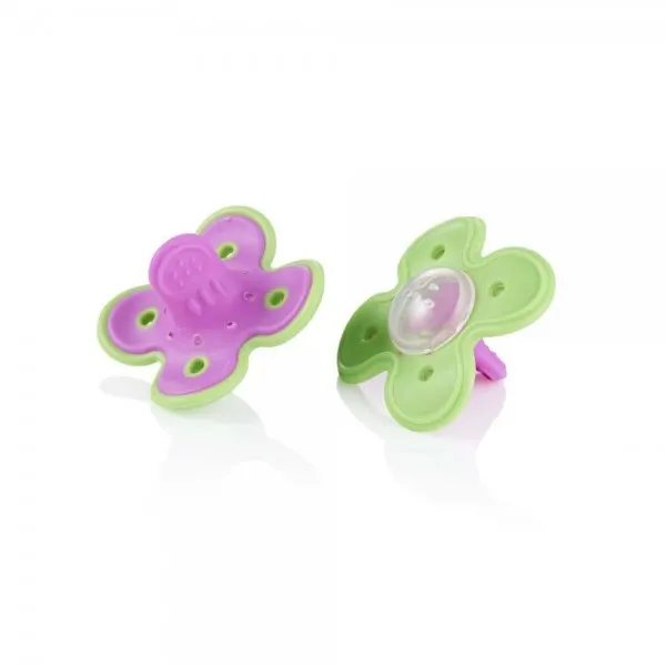 Прорізувач MolarMunch Teether - Pink/Green, (Brush-baby) — Photo 3