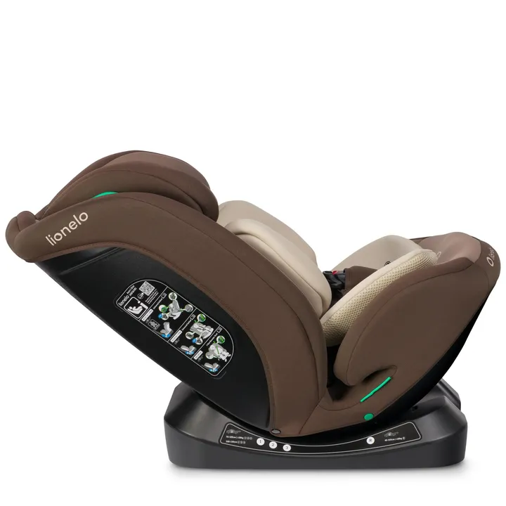 Дитяче автокрісло Lionelo AART I-SIZE BEIGE CHOCOLATE — Photo 12