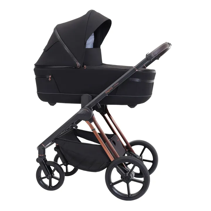 Коляска 2в1 Espiro Miloo 2025 210 Diamond Black — Photo 2