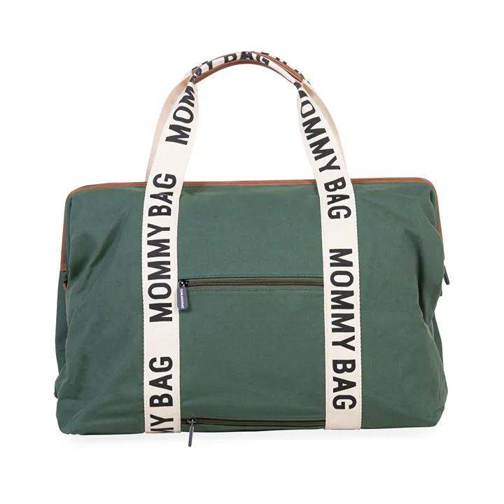 Сумка Childhome Mommy bag Signature canvas green, арт. CWMBBSCGR — Photo 22