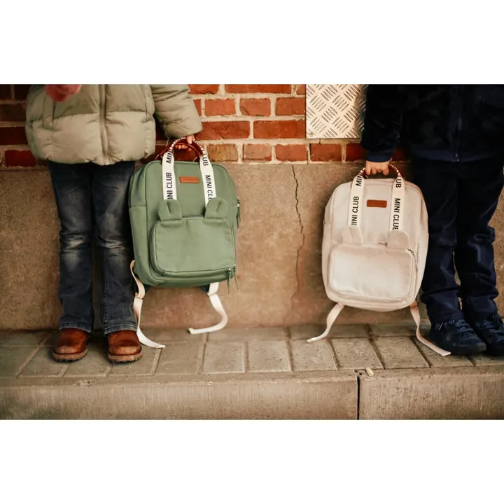 Рюкзак дитячий Childhome Mini Club canvas green, арт. CWKIDSCGR — Photo 28