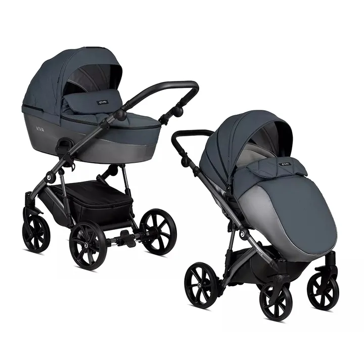 Коляска універсальна TUTIS VIVA4 LUXURY Obsidian — Photo 5