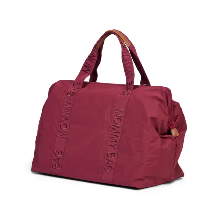 Сумка Childhome Mommy bag Signature burgundy, арт. CWMBBSUBU — Photo 16