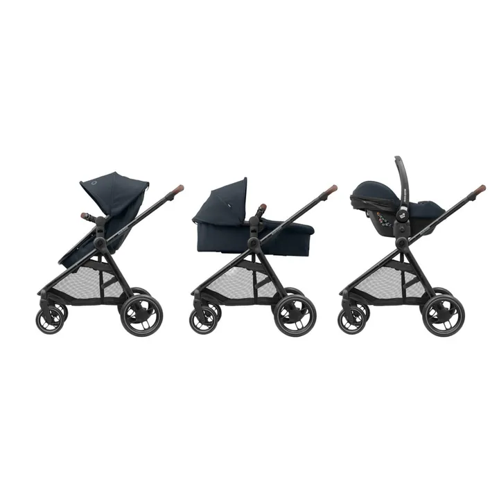Коляска MAXI-COSI ZELIA3 DUO ESSENTIAL BLACK + автокрісло CabrioFix i-Size — Photo 7