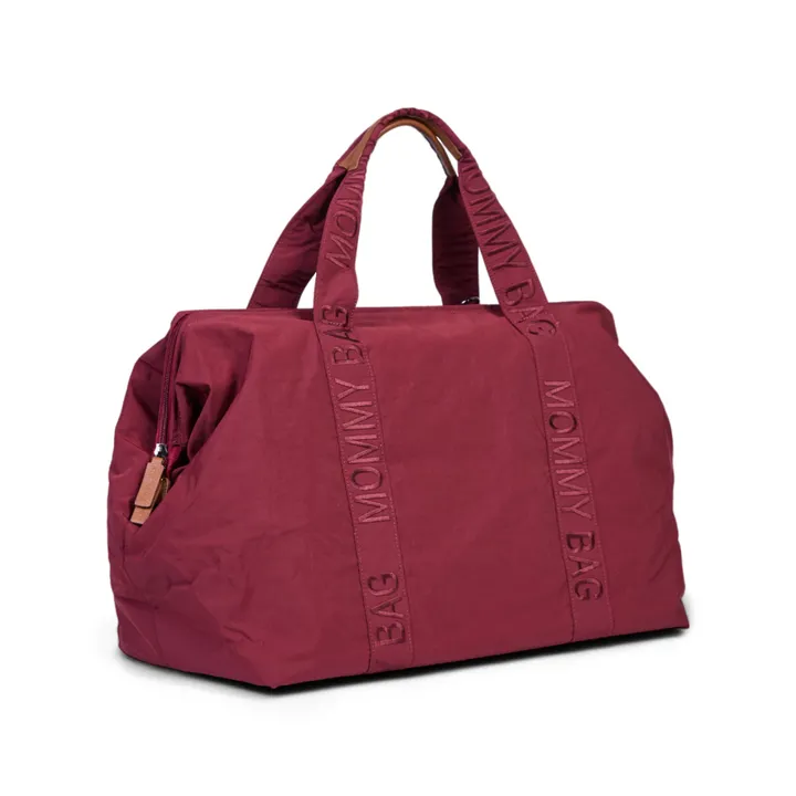 Сумка Childhome Mommy bag Signature burgundy, арт. CWMBBSUBU — Photo 17