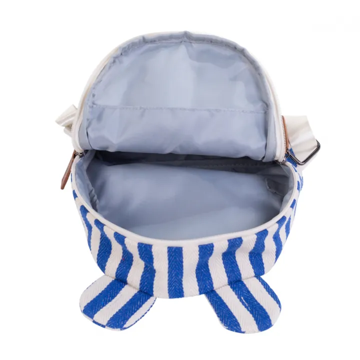 Рюкзак дитячий Childhome My first bag stripes electric blue, арт. CWKIDBSTBL — Photo 12