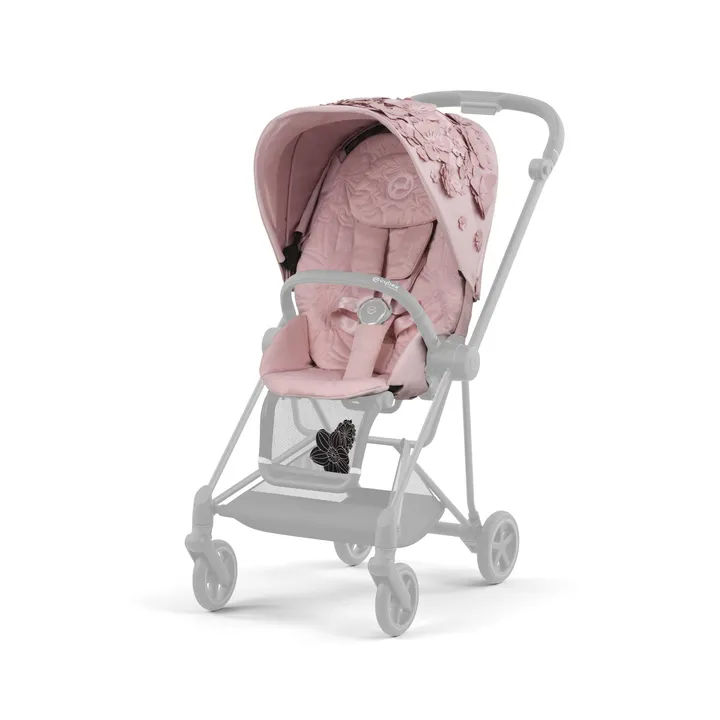 Чохол тканинний для прогулянкового блоку Cybex Mios Simply Flowers Pink — Photo 5