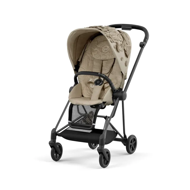 Чохол тканинний для прогулянкового блоку Cybex Mios Simply Flowers Beige — Photo 4