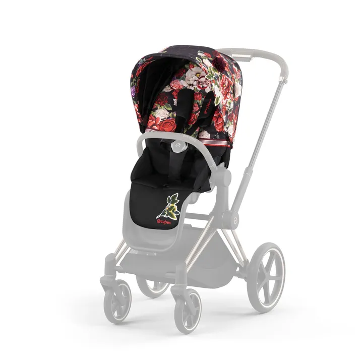 Текстиль для прогулянкового блоку Cybex Priam Spring Blossom Dark — Photo 3