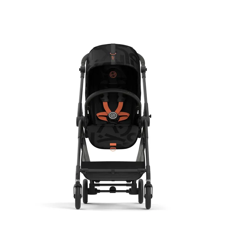 Прогулянкова коляска Cybex Melio Carbon Real Black (з бампером) — Photo 9