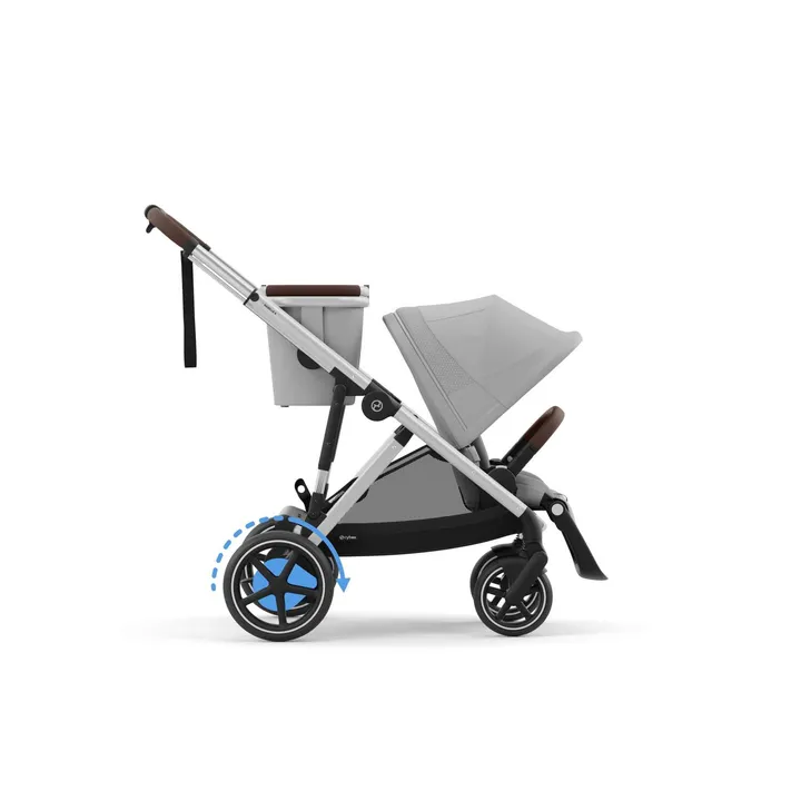 Коляска eGazelle S SLV Stone Grey — Photo 10